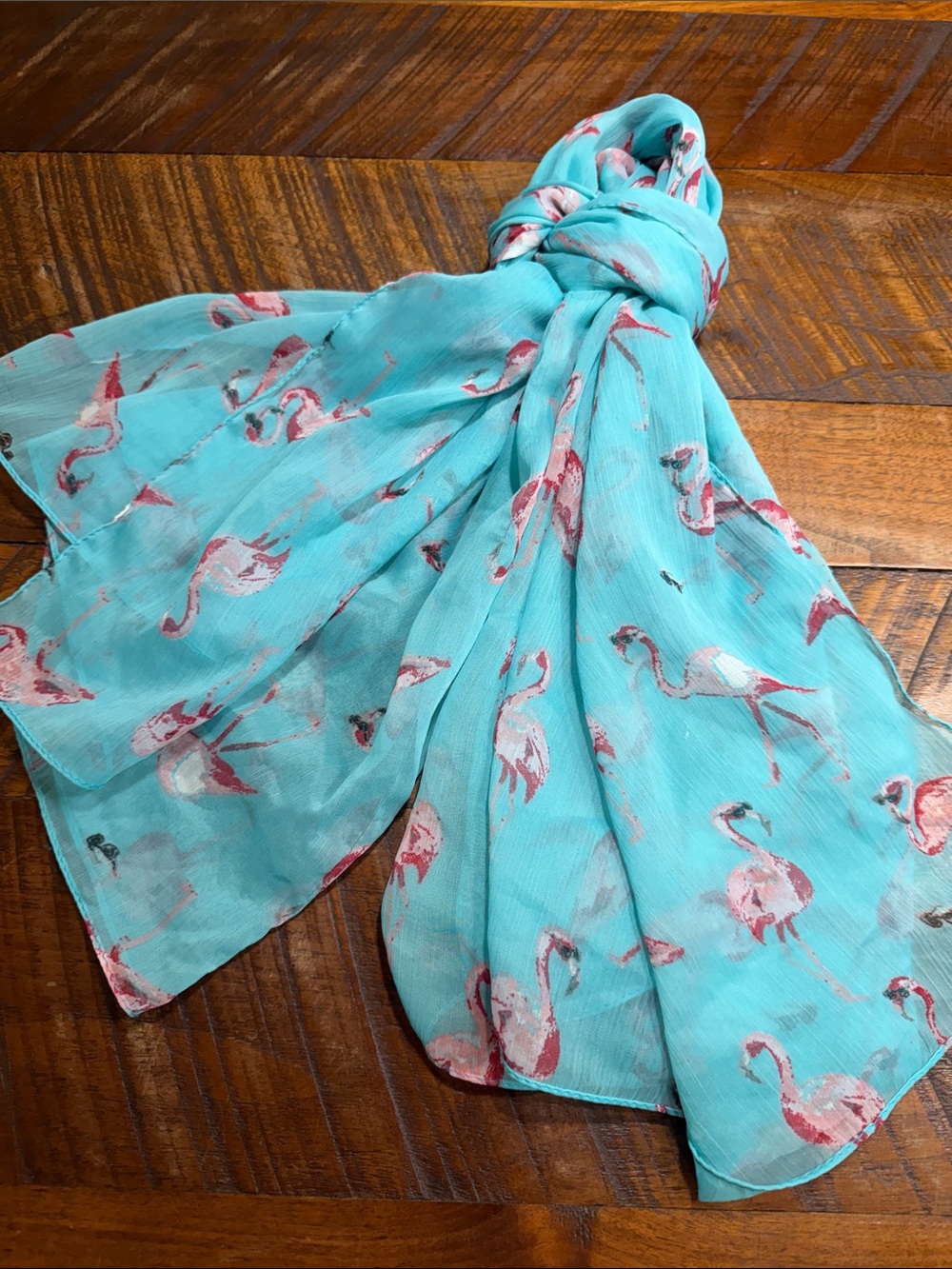 Pink Flamingos Scarf